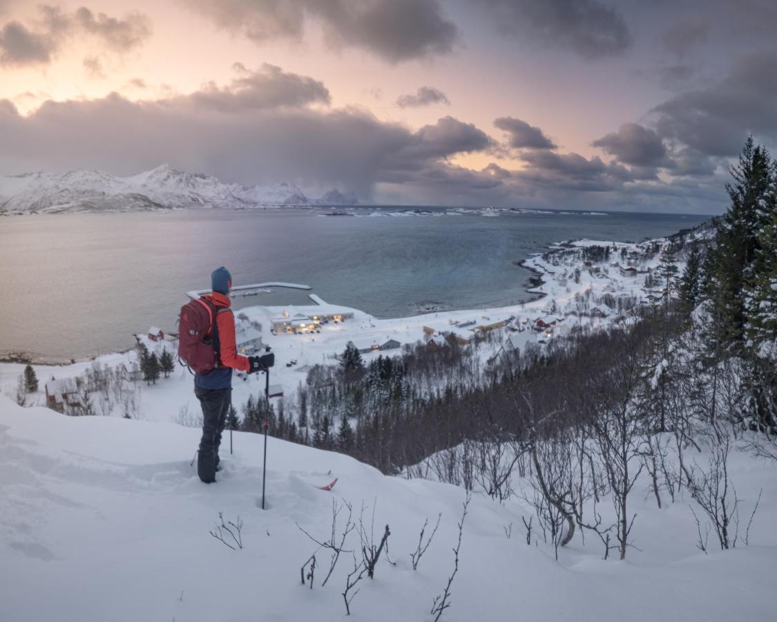Skagi Bed & Lodge Skaland Экстерьер фото