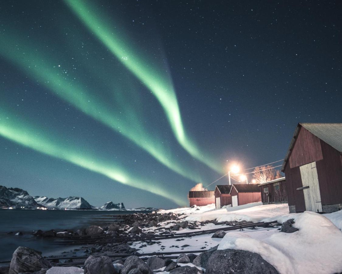 Skagi Bed & Lodge Skaland Экстерьер фото